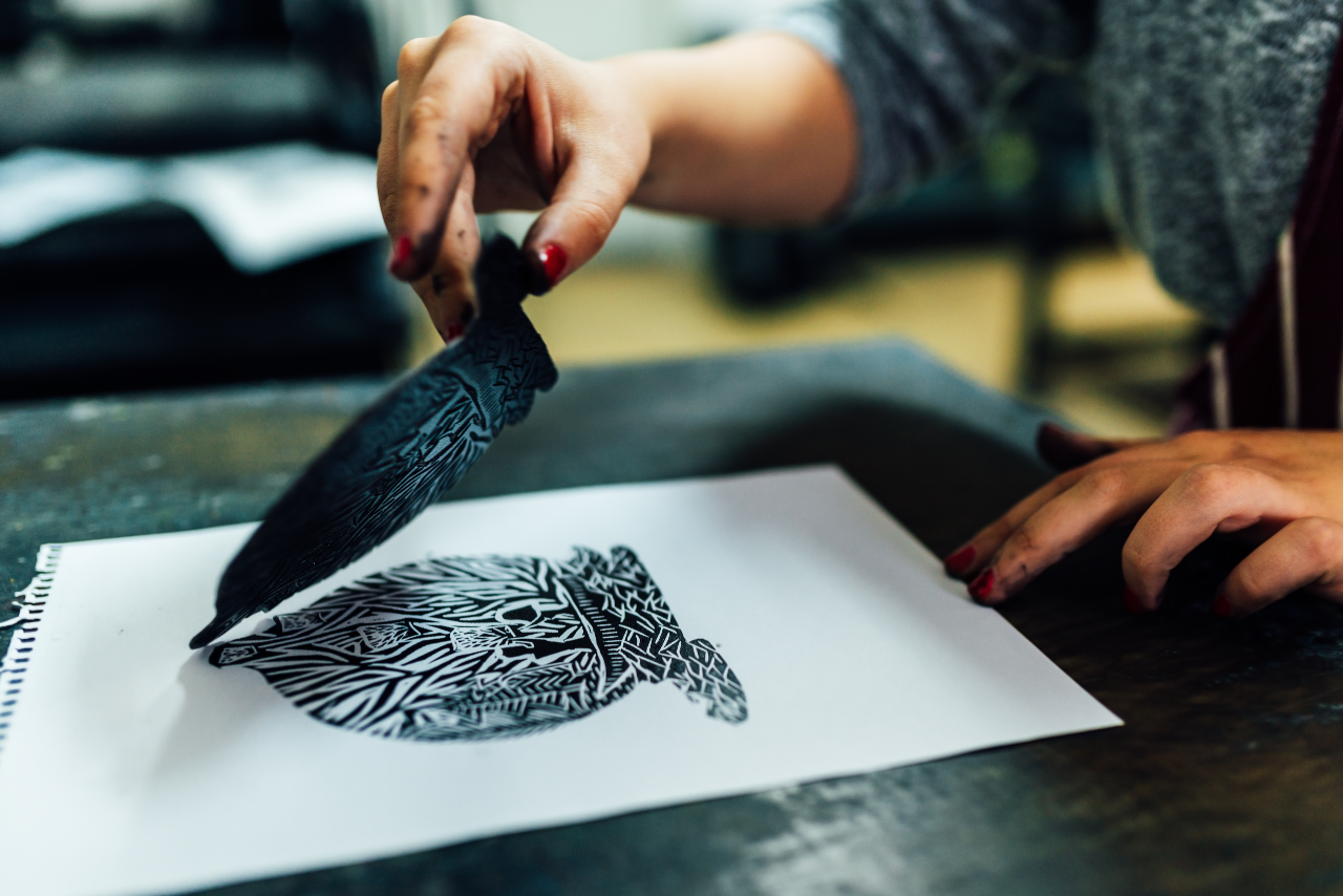 Printmaking Art and Design Activate Learning Adult Education