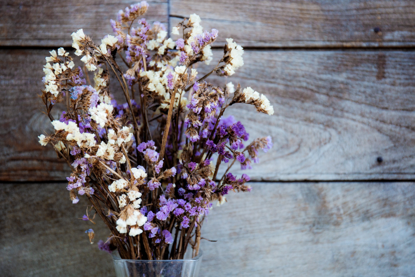 a bouquet of flowers